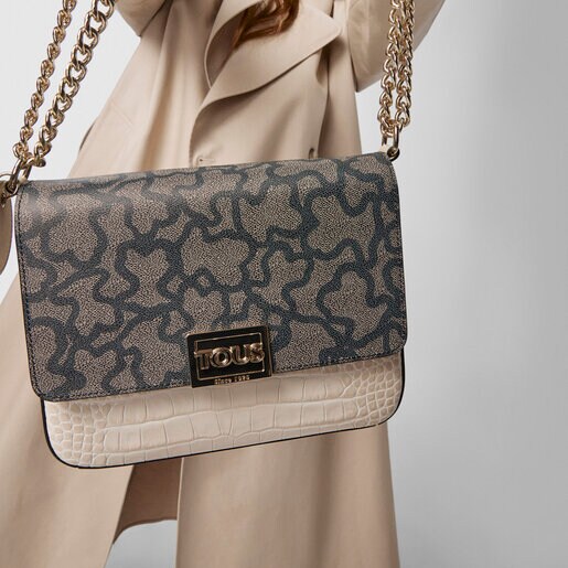 Medium multi beige Kaos Legacy crossbody bag