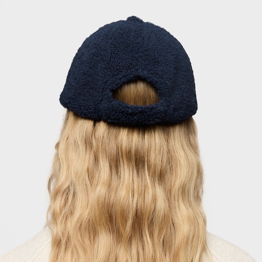 Navy blue Cap TOUS FAUX