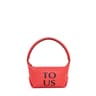 Bolso de hombro de piel coral TOUS Balloon