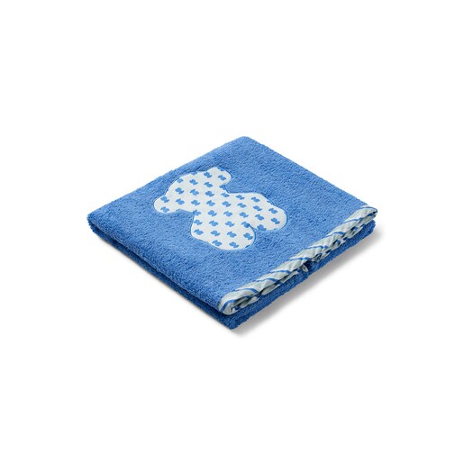 Toalla de playa niño BCrash azul