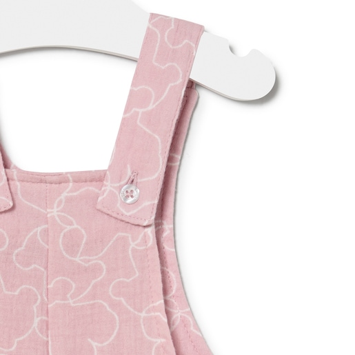 Peto de bebé Line Bear rosa