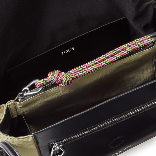 Medium khaki TOUS Empire Cotton Crossbody bag