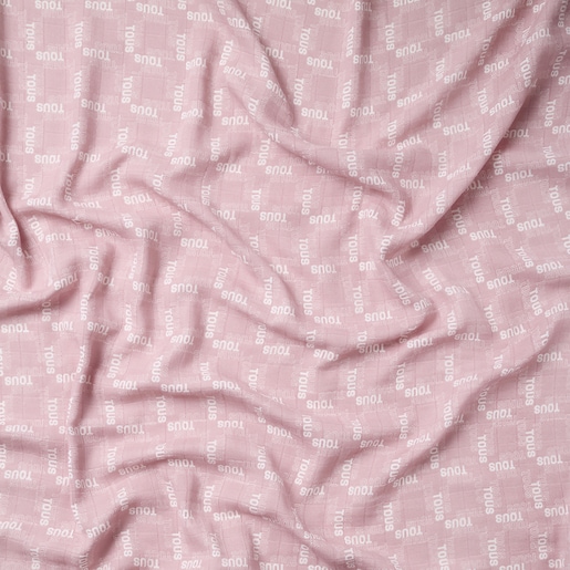 Muse bamboo muslin blanket in pink