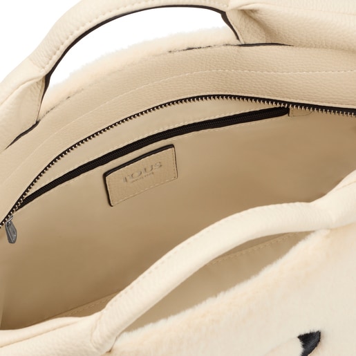 Sac cabas TOUS Balloon Wild moyen beige