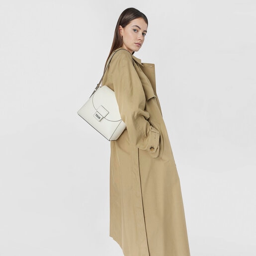 תיק גב TOUS Sylvia בצבע בז'