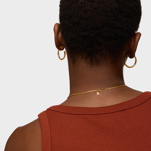 Curb-chain Choker with 18kt gold plating over silver TOUS Chain