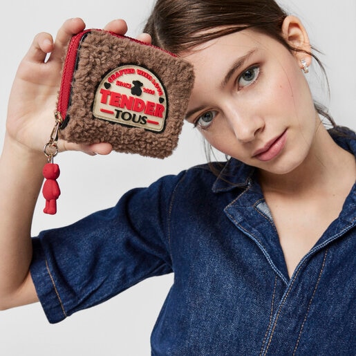 Monedero mediano topo Amaya Joy