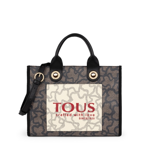 Sac shopping Amaya Kaos Icon moyen multicolore et noir