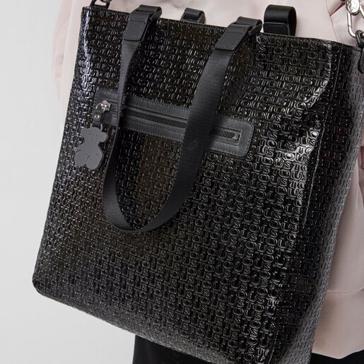 TOUS Black Lindsay Shopping bag | Plaza Del Caribe