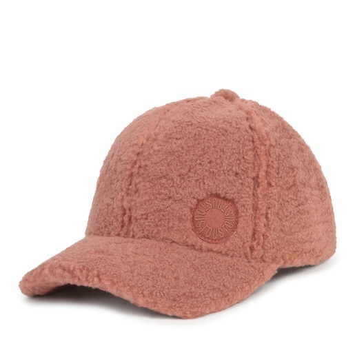 Dark pink Cap TOUS FAUX