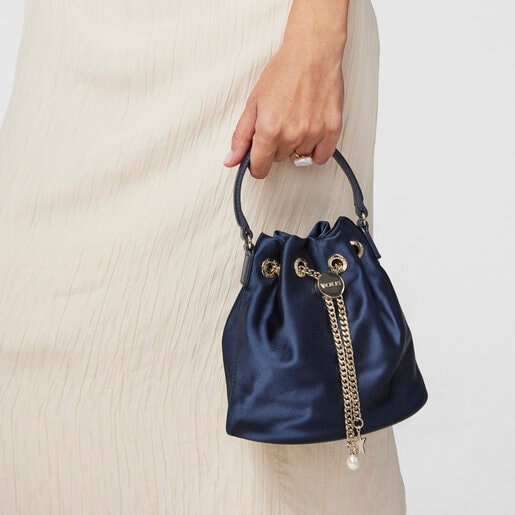 Dark blue TOUS Magic Bucket bag