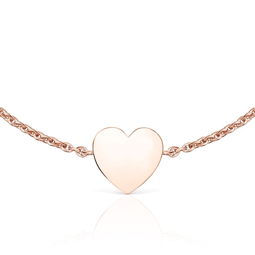 TOUS Rose silver vermeil Areia Bracelet with pearls | Plaza Las Americas