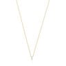 Gold Strip necklace with diamonds Les Classiques