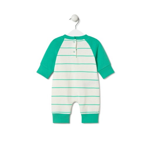 Pelele de bebé Vibrant verde