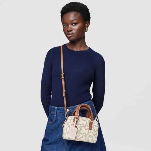 Bowling pequeño beige Kaos Icon