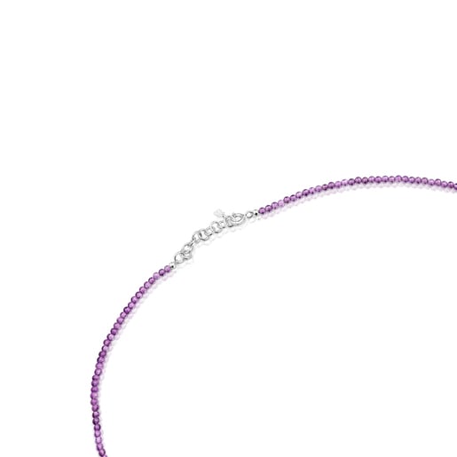 Halskette TOUS Joy Bits aus Vermeil-Silber und Amethyst