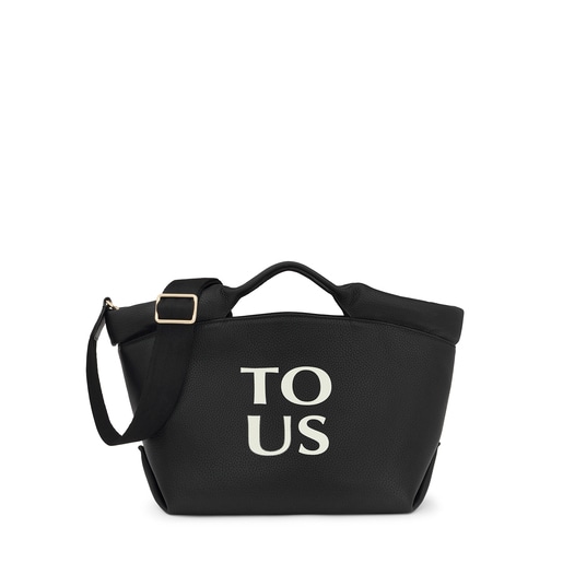 Medium black leather TOUS Balloon Tote bag