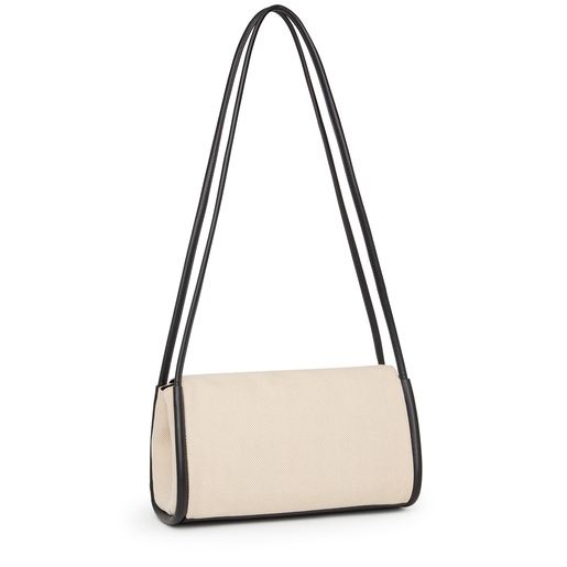 Sac à bandoulière TOUS Empire Cotton moyen beige