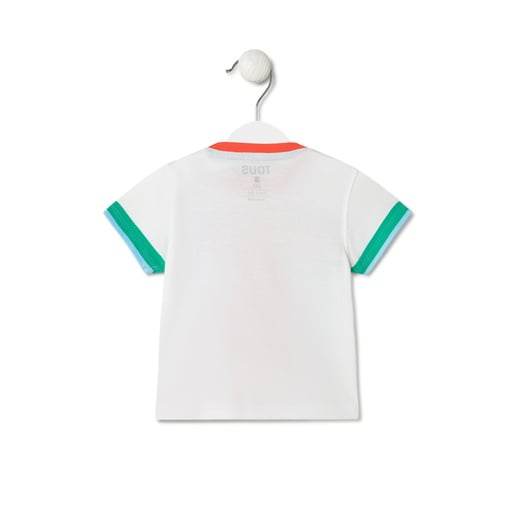 Bold Bear t-shirt in Casual white