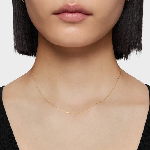 Gold Choker measuring 45 cm TOUS Basics