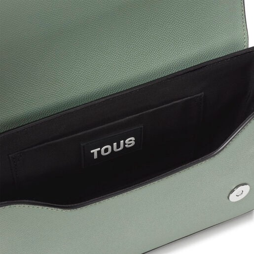 حقيبة La Rue New متوسطة الحجم من TOUS بحزام يلتف حول الجسم باللون الرمادي