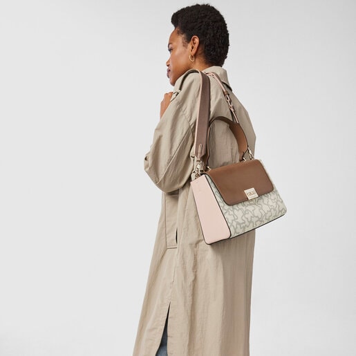 Beige Kaos Legacy City bag