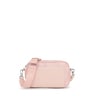 Τσάντα ρεπόρτερ χιαστί Kaos Pix Soft σε ροζ χρώμα