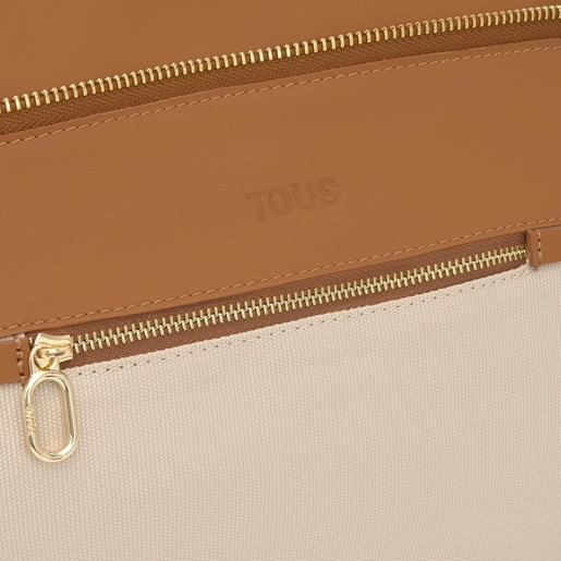 Bandolera pequeña camel TOUS Arlette