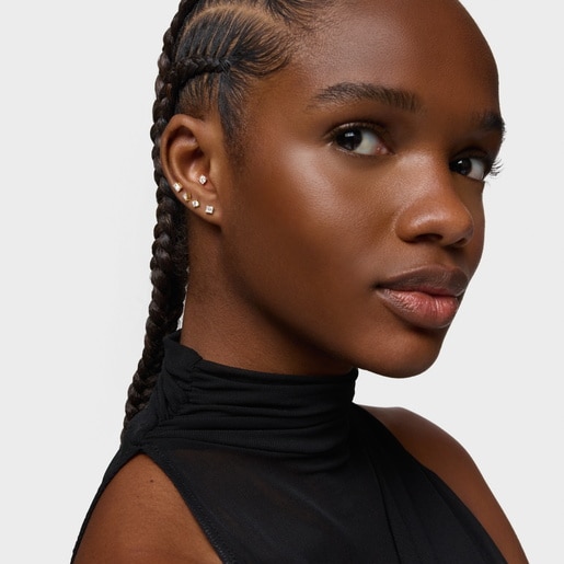 14kt gold Ear piercing with 0.16ct lab-grown diamond Shine LGD