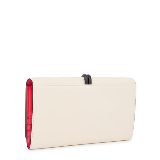 ベージュのウォレット TOUS Cloud