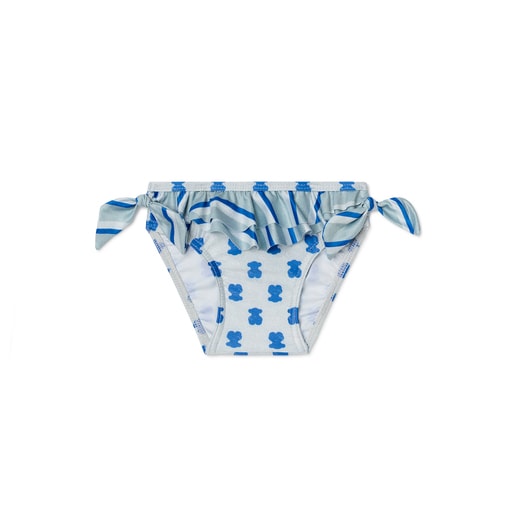 Bañador culetín de niña BCrash azul | TOUS