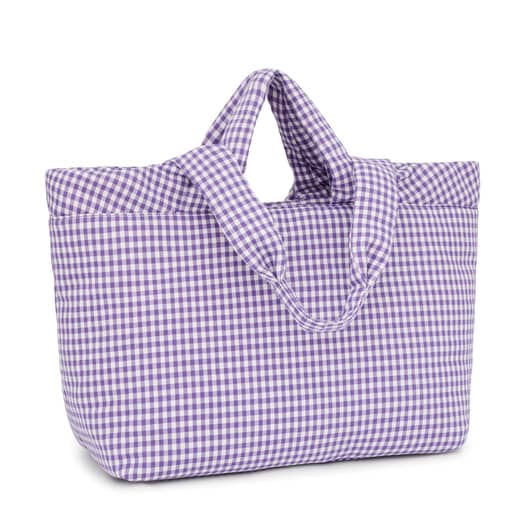 Large lilac Tote bag TOUS Carol Vichy | TOUS