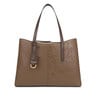 Большая сумка-shopping TOUS Icon из коричневой кожи