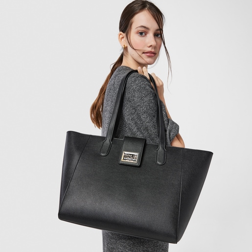 תיק סל TOUS Funny גדול בצבע שחור