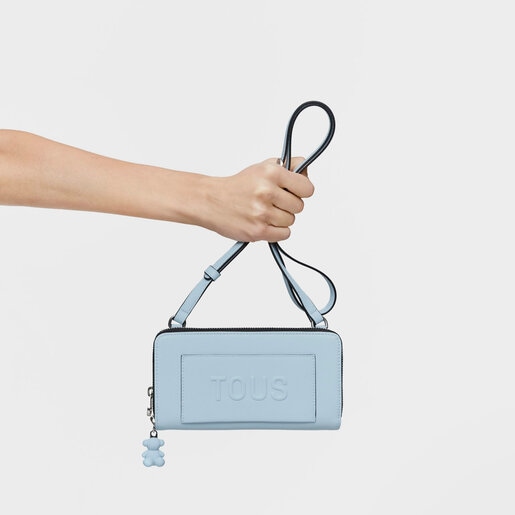 Billetera Portamóvil azul claro TOUS La Rue New