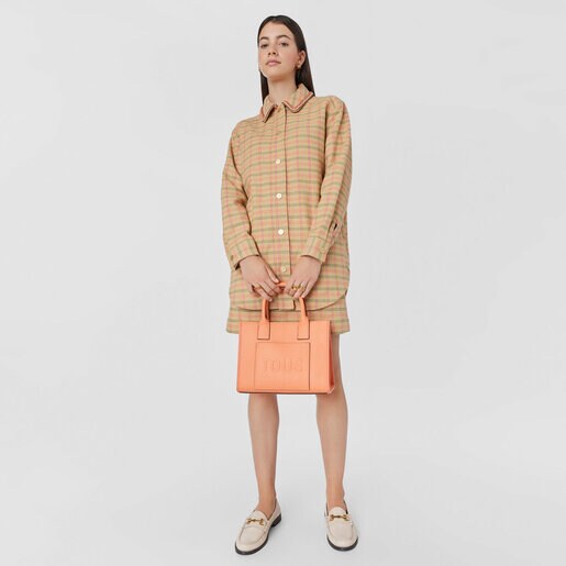 תיק נשיאה TOUS La Rue Amaya בינוני בצבע כתום