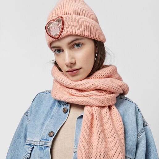 Bufanda rosa Amaya Joy