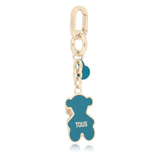 Llavero turquesa dorado TOUS trunk bear