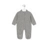 Baby pyjamas in Mini grey