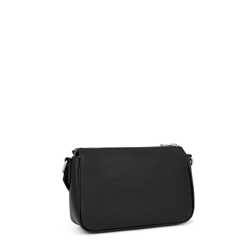 Medium black leather TOUS Empire Crossbody bag