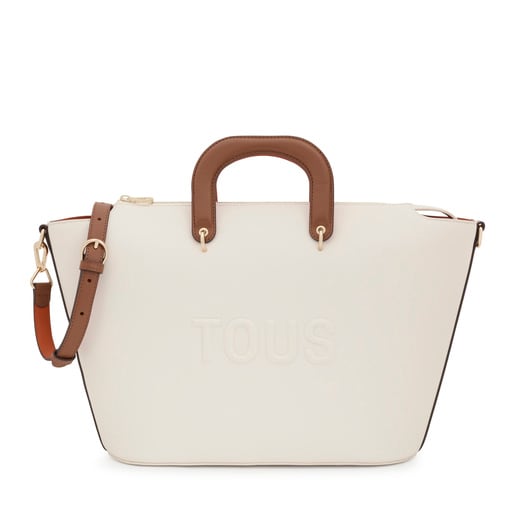 Large beige Tote bag TOUS Helen