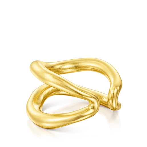 Silver vermeil Hav Ring