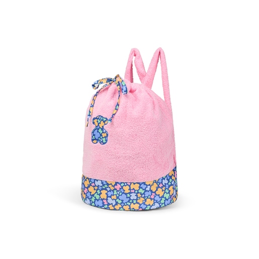 Bolsa de playa niña Retro rosa