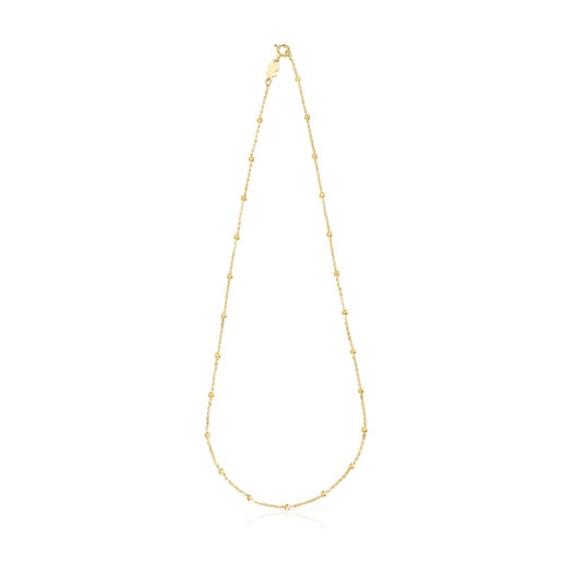 Choker with 18kt gold plating over silver and alternating balls TOUS Basics  | TOUS