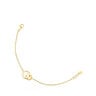 Pulsera con baño de oro 18 kt sobre plata TOUS Fellow