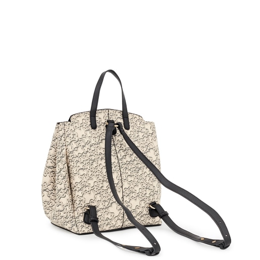 Mochila beige TOUS Kaos Mini Terra