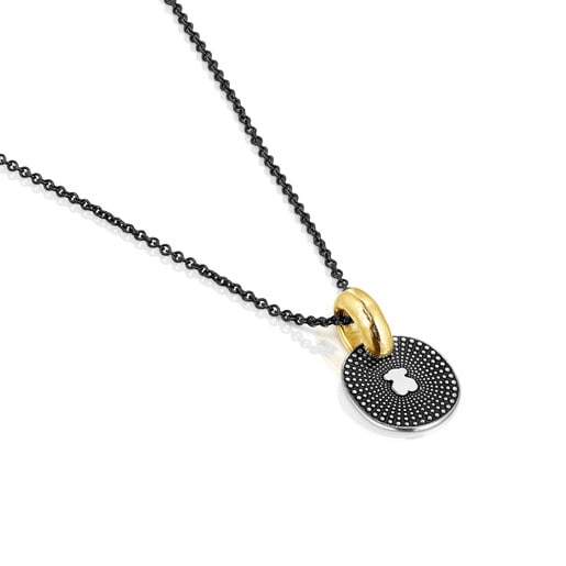 TOUS Two-tone Oursin Necklace | Westland Mall