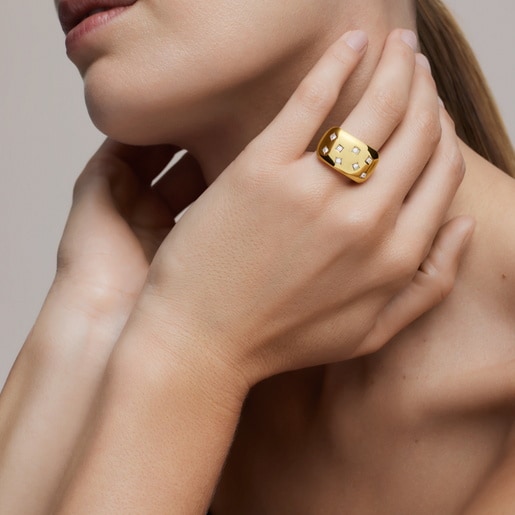 Anillo de oro y diamantes TOUS ATELIER