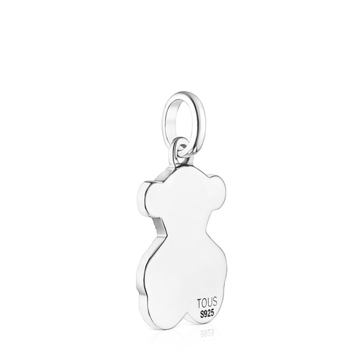 Pendentif Fragile Nature petit en Argent bruni