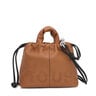Medium leather-colored leather One-shoulder bag TOUS Cloud